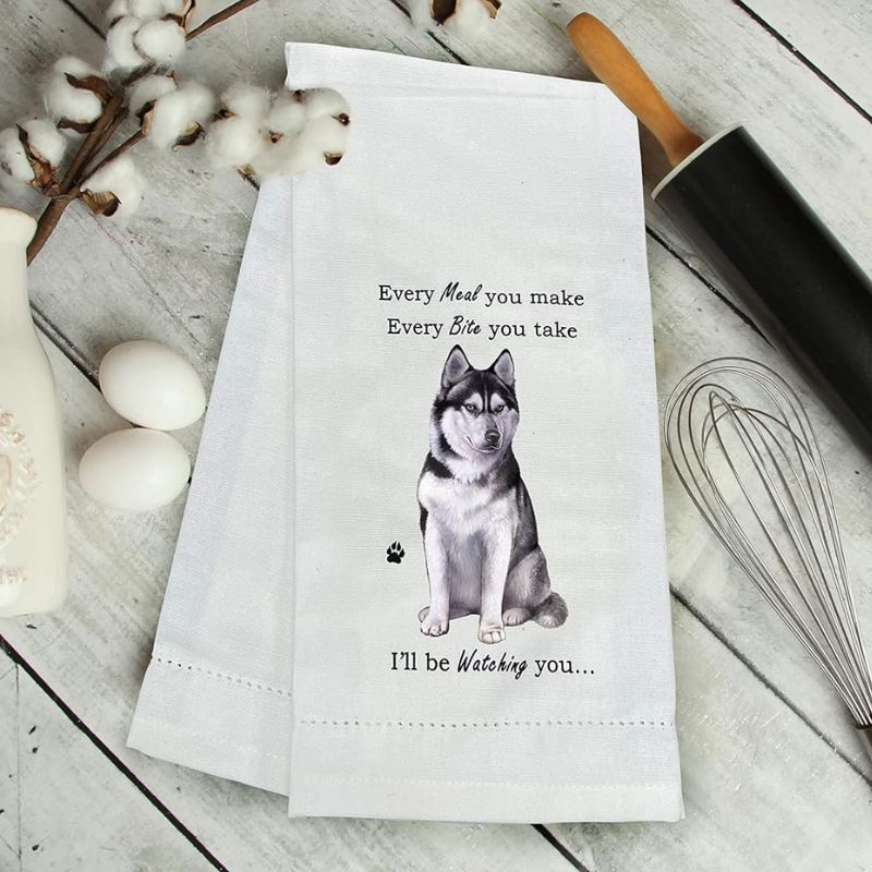 Siberian Huskey Kitchen Towel
